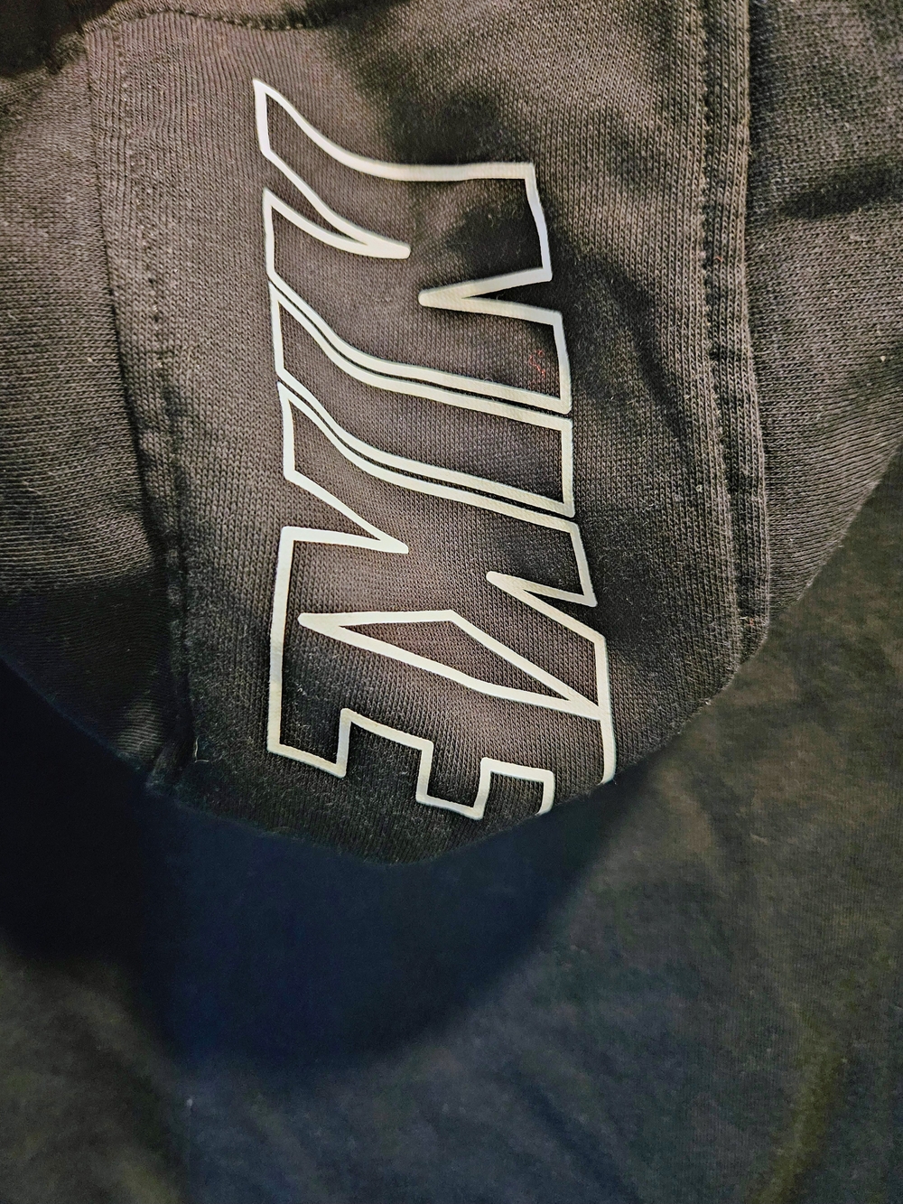Nike Kids' Hooded Pullover Sweatshirts Size Small- Black & Light Blue